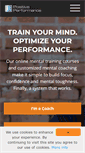 Mobile Screenshot of positiveperformancetraining.com